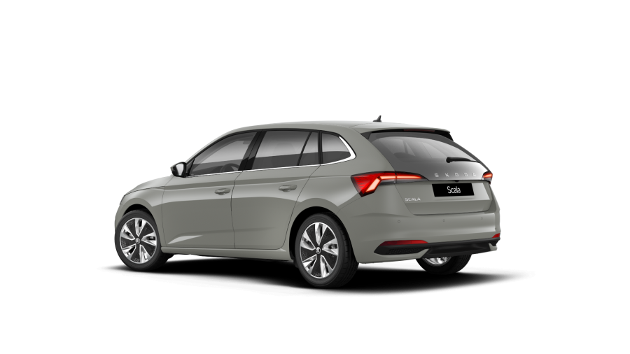 Škoda Scala, 1,0 TSI 85 kW 6° manuální, barva šedá
