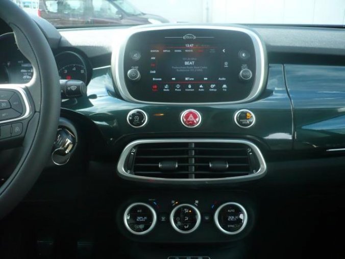 Fiat 500X, 1.0 Firefly 120k city cross, barva zelená