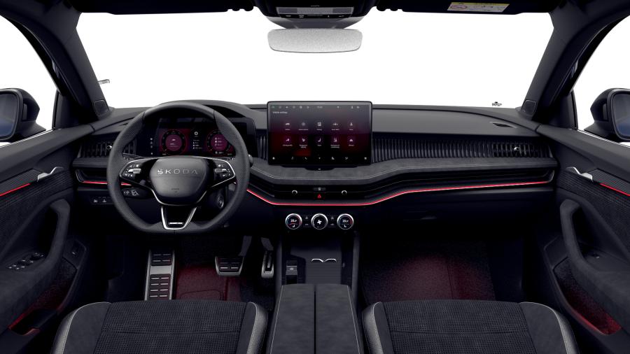 Škoda Superb, 2,0 TSI 195 kW 7° automatická DSG 4x4, barva modrá