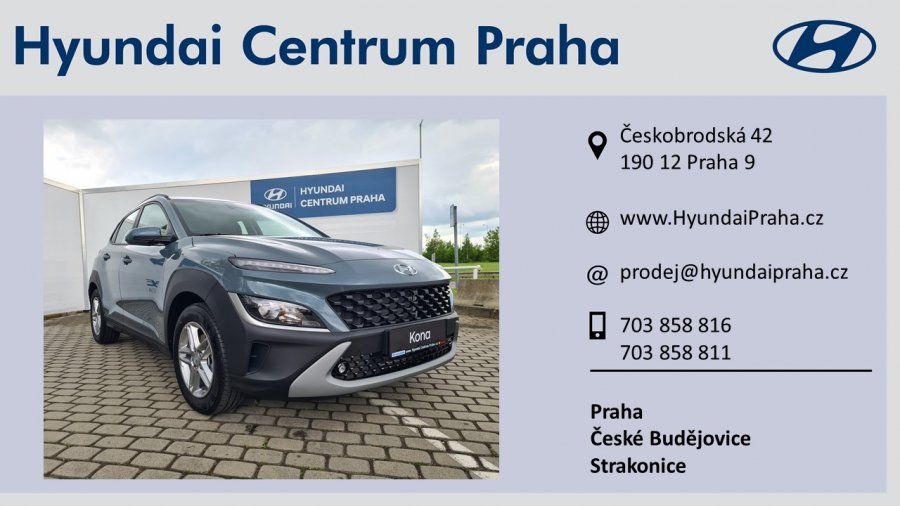 Hyundai Kona, 1,0 T-GDI 88 kW (95 NAT) 7 st. DCT, barva zelená