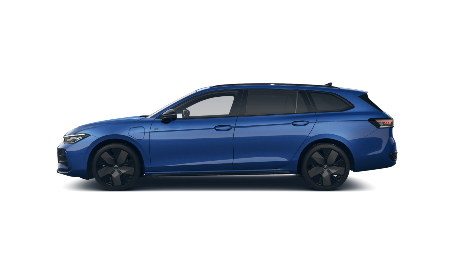 Volkswagen Passat, Passat R-Line 1,5 TSI 150 kW eHybrid, barva modrá