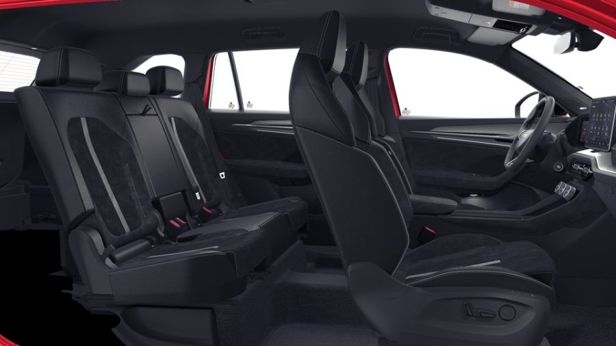 Škoda Kodiaq, 2,0 TDI 142 kW 7-stup. automat. 4x4, barva červená