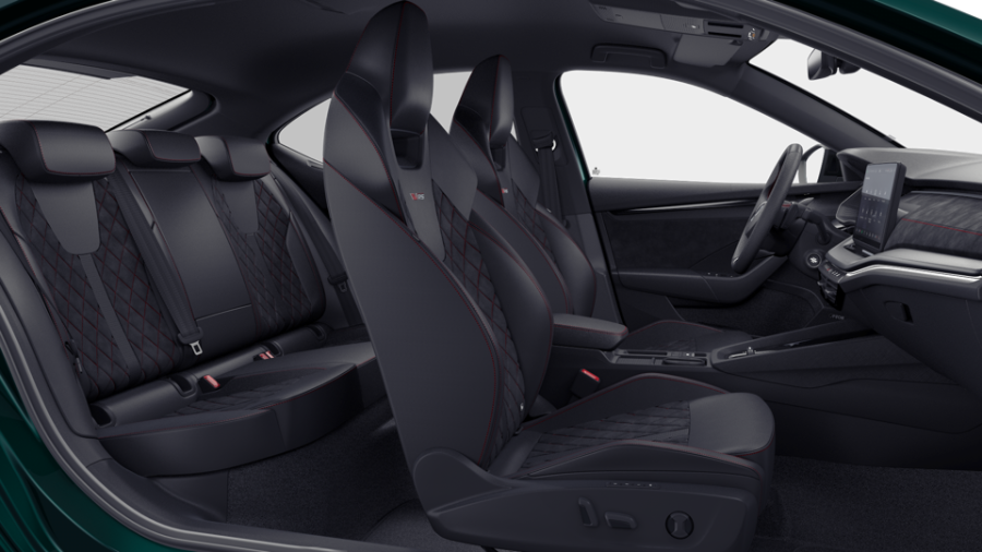 Škoda Octavia, 2,0 TSI 195 kW 7° automatická DSG, barva zelená
