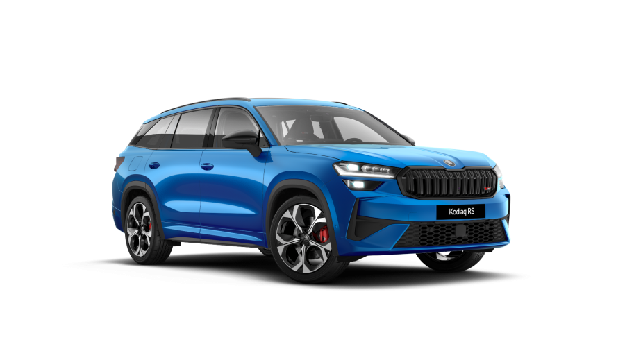 Škoda Kodiaq, 2,0 TSI 195 kW 7° automatická DSG 4x4, barva modrá