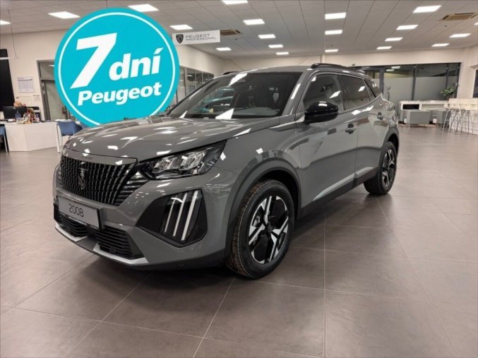 Peugeot 2008, Peugeot 2008 1,2 ALLURE Turbo 100 MAN6, barva šedá