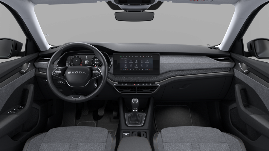 Škoda Octavia, 1,5 TSI 110 kW 6-stup. mech., barva šedá