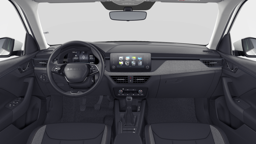 Škoda Kamiq, 1,5 TSI 110 kW 6° manuální, barva bílá