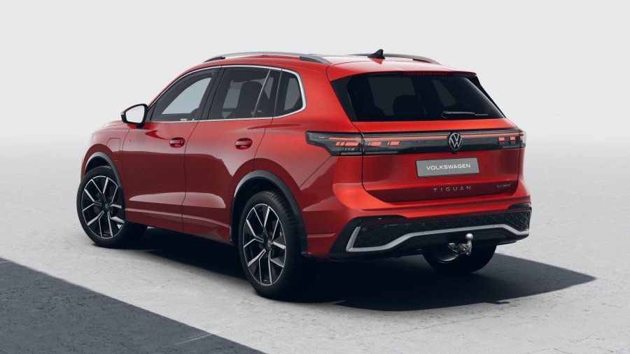 Volkswagen Tiguan, Tiguan R-Line People 200 kW eHybrid, barva červená