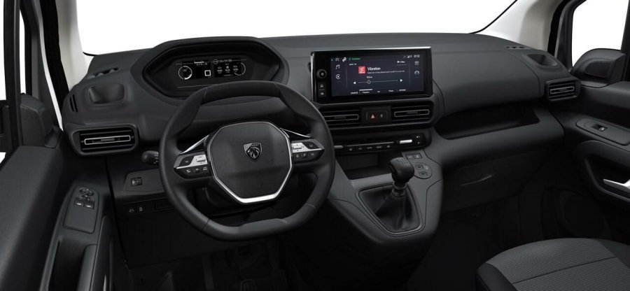 Peugeot Partner, Peugeot Partner Polocombi L2 1000 1.5BHDi 100k, barva bílá