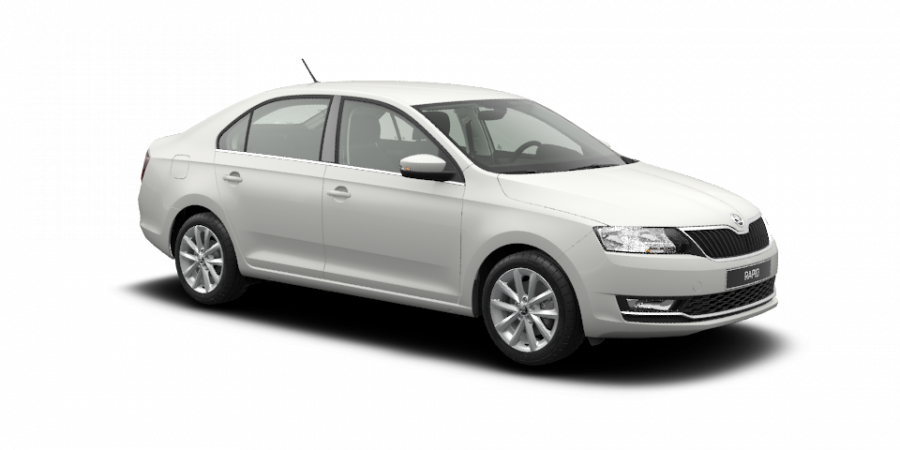 Škoda Rapid, 1,0 TSI 70 kW 5-stup. mech., barva bílá