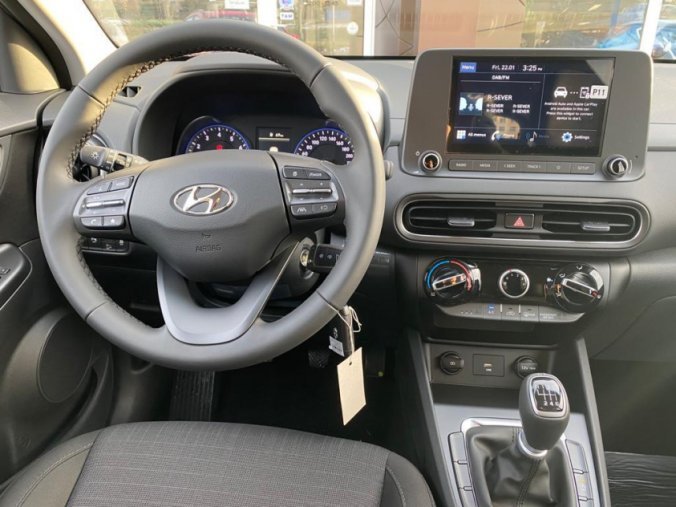 Hyundai Kona, 1,0 T-GDI 88 kW MT PE, barva červená