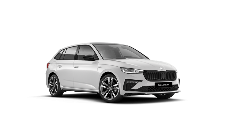 Škoda Scala, 1,5 TSI 110 kW 6-stup. mech., barva bílá