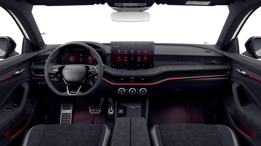 Škoda Superb, 2,0 TDI 142 kW 7° automatická DSG 4x4, barva bílá