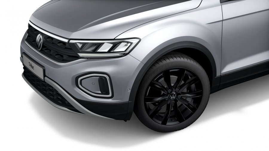 Volkswagen T-Roc, T-Roc Life 1,5 TSI 110 kW 6G, barva stříbrná