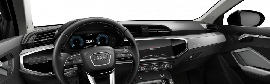 Audi Q3, Q3 S line 35 TFSI 110 kW CoD, barva černá