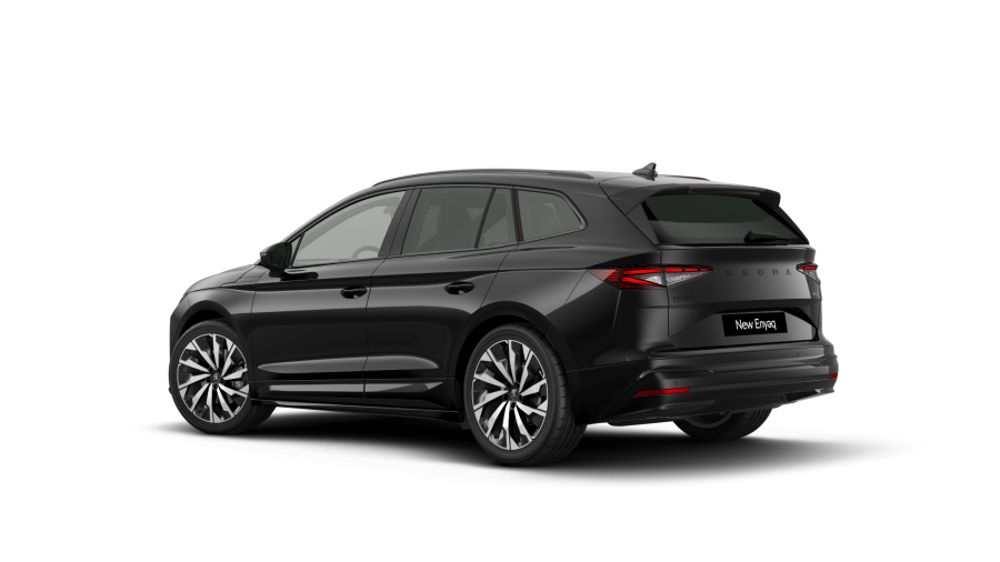 Škoda Enyaq iV, 82 kWh 220 kW 1° převodovka 4x4, barva černá