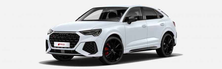 Audi Q3 Sportback, RS Q3 Sportback TFSI 294 kW quattro, barva bílá