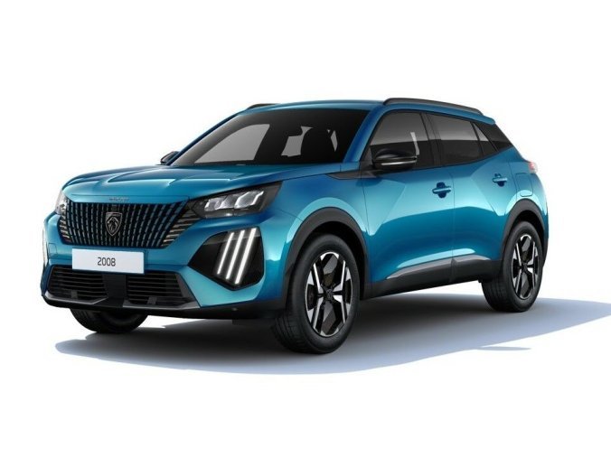 Peugeot 2008, Peugeot 2008 ALLURE Hybrid 136 e-DCS6, barva modrá