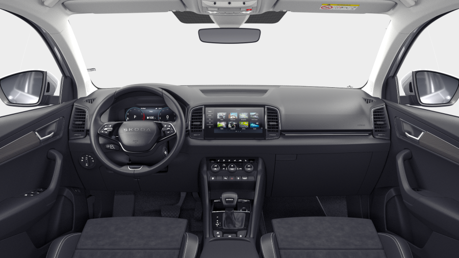 Škoda Karoq, 1,5 TSI 110 kW 7° automatická DSG, barva stříbrná