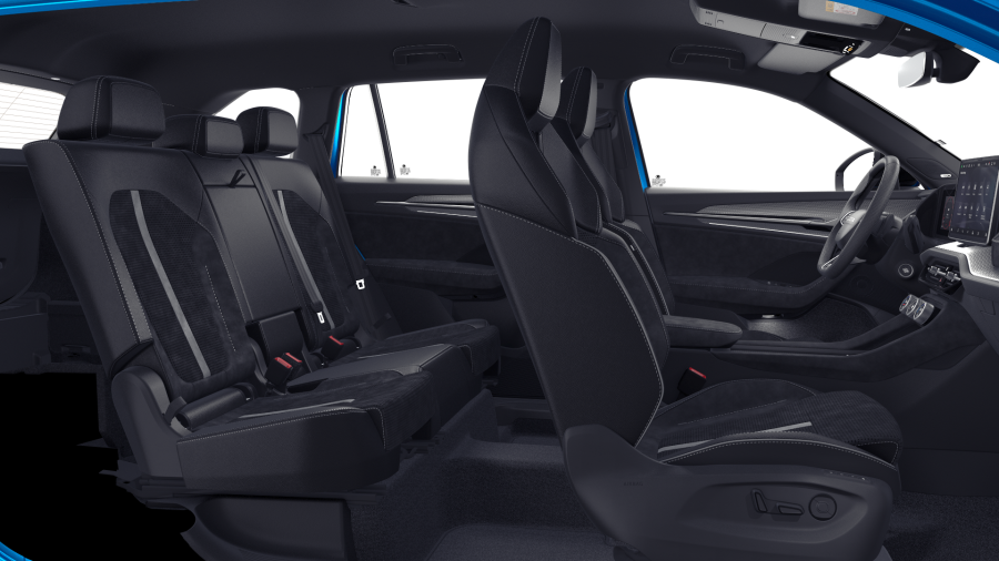 Škoda Kodiaq, 2,0 TDI 142 kW 7-stup. automat. 4x4, barva modrá