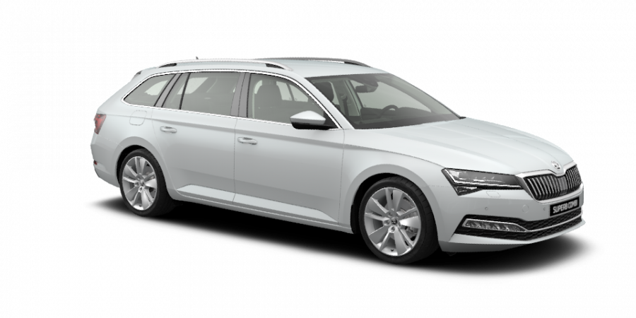 Škoda Superb, 2,0 TDI 110 kW 7-stup. automat., barva bílá