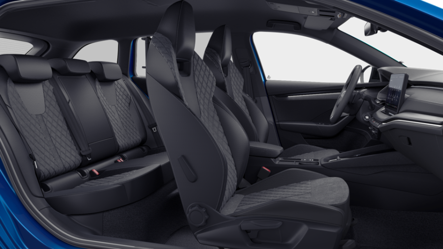 Škoda Octavia, 2,0 TSI 150 kW 7° automatická DSG 4x4, barva modrá