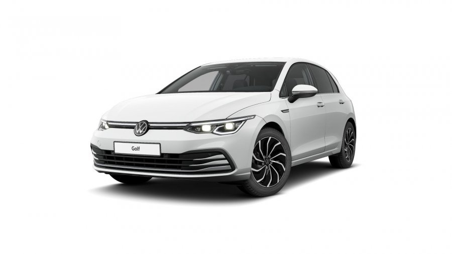 Volkswagen Golf, Golf Style 1,5 eTSI 7DSG mHEV, barva bílá