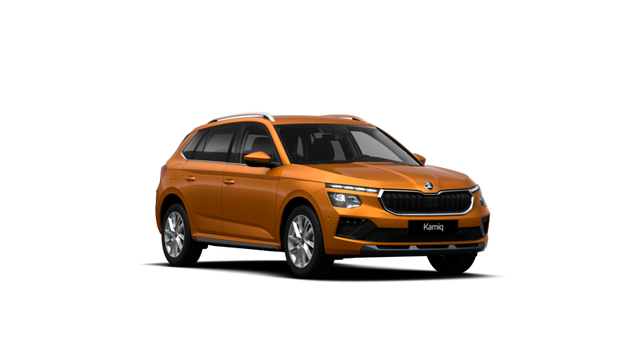 Škoda Kamiq, 1,0 TSI 85 kW 7-stup. automat., barva oranžová