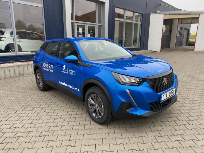 Peugeot 2008, ACTIVE 1.2 PureTech 130k MAN6, barva modrá