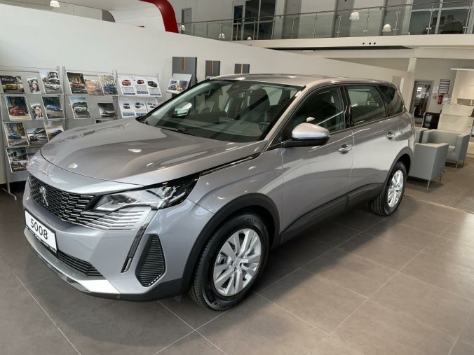 Peugeot 5008, ALLURE 1,2 PureTech 130k EAT8, barva stříbrná