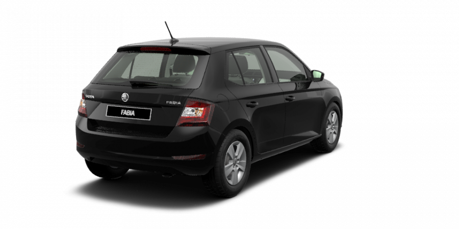 Škoda Fabia, 1,0 MPI 55 kW 5-stup. mech., barva černá