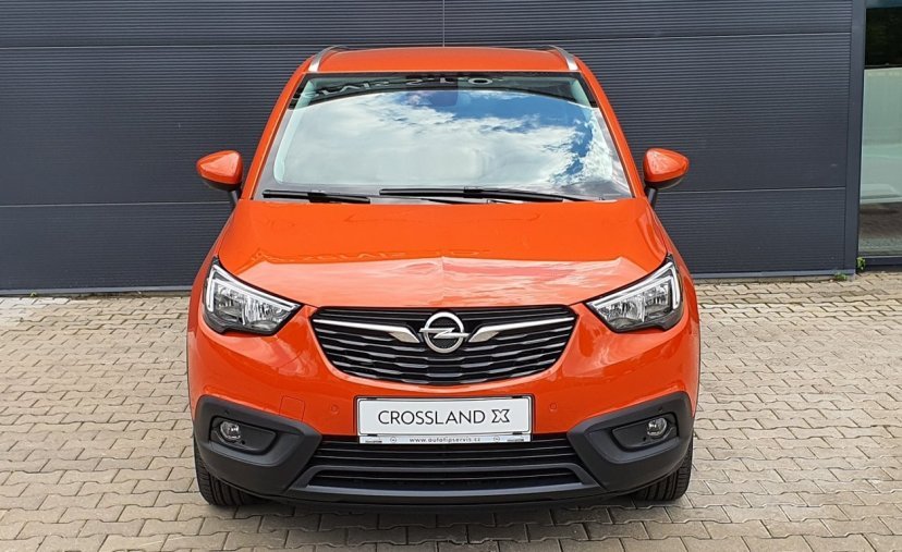 Opel Crossland X, ENJOY 1.2 Turbo AT6, barva oranžová