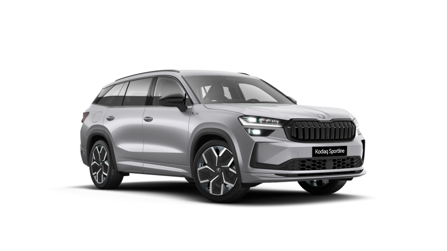 Škoda Kodiaq, 2,0 TDI 142 kW 7° automatická DSG 4x4, barva stříbrná