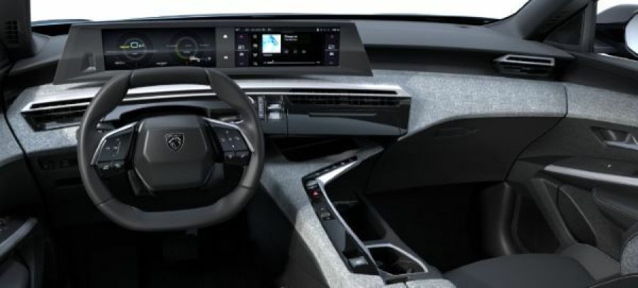 Peugeot 3008, Peugeot 3008 ALLURE Hybrid 136 e-DCS6, barva modrá