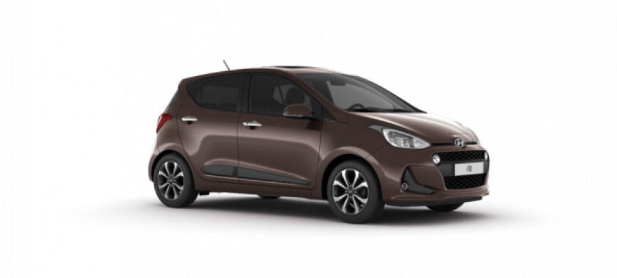 Hyundai i10, 1,0i 48 kW (95 NAT) 4 st. aut, barva hnědá