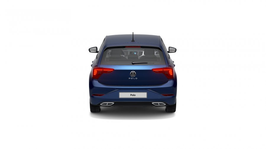 Volkswagen Polo, Polo R-Line 1,0 TSI 5G, barva modrá