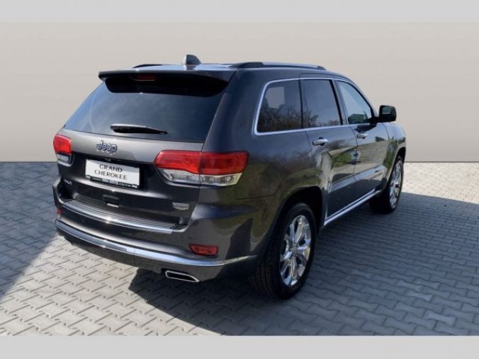 Jeep Grand Cherokee, SUMMIT 3,0 V6 CRD 250k, barva šedá