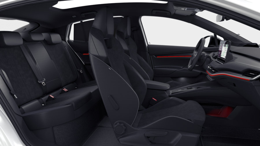 Škoda Enyaq iV, 82 kWh 210,00 kW 1° automatická 4x4, barva bílá