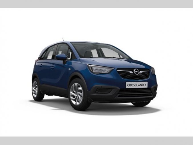 Opel Crossland X, SMILE 1.2 110k MT6, barva modrá