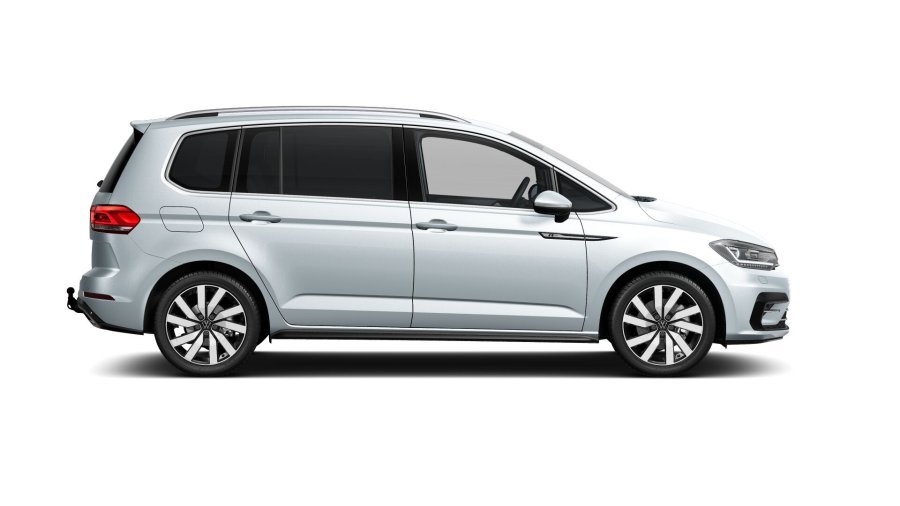 Volkswagen Touran, Touran HL R-Line 2,0 TDI 7DSG EVO, barva stříbrná