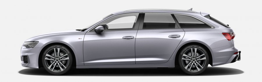 Audi A6, A6 Avant Sport 40 TDI quattro, barva stříbrná
