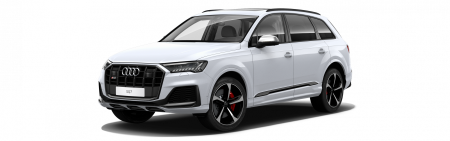 Audi Q7, SQ7 TDI 320 kW quattro, barva bílá