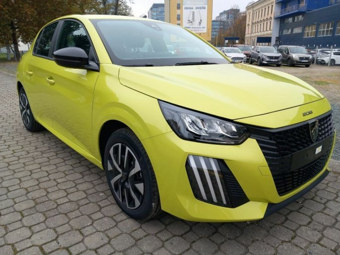 Peugeot 208, Peugeot 208 Active PureTech 75 S&S MAN5, barva žlutá