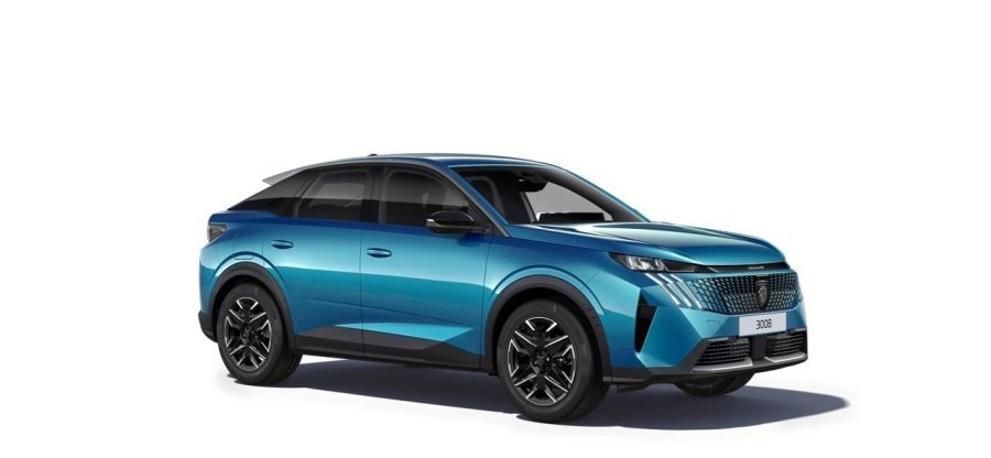 Peugeot 3008, Peugeot 3008 ALLURE Hybrid 145k e-DCS6, barva modrá