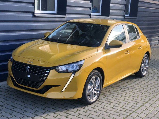 Peugeot 208, ACTIVE 1.2 PureTech 75 MAN5 - 7032, barva žlutá
