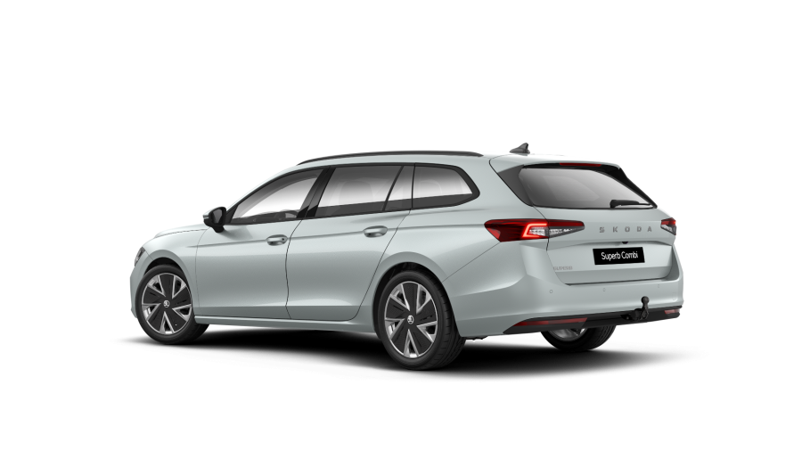 Škoda Superb, 2,0 TDI 110 kW 7° automatická DSG, barva stříbrná