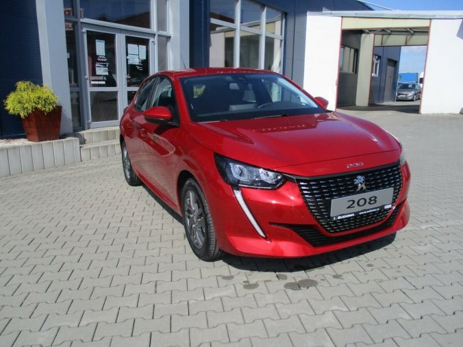 Peugeot 208, ACTIVE PACK 1.2 PureTech 100, barva červená