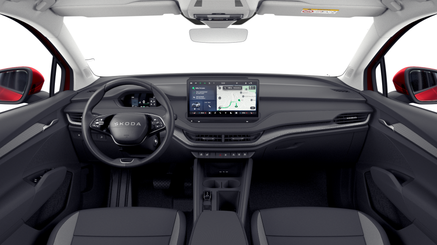 Škoda Elroq, 55 kWh 1° převodovka, barva červená