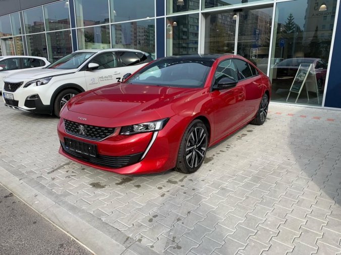 Peugeot 508, GT 180k HDi, EAT8,, barva červená