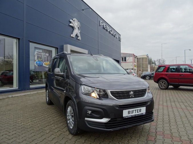 Peugeot Rifter, ACTIVE 1.5 BlueHDi 100k MAN5, barva šedá